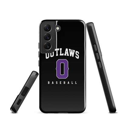 Tough Case for Samsung® | Carolina Outlaws Baseball | Atheltics Logo