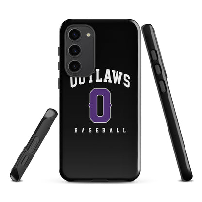 Tough Case for Samsung® | Carolina Outlaws Baseball | Atheltics Logo