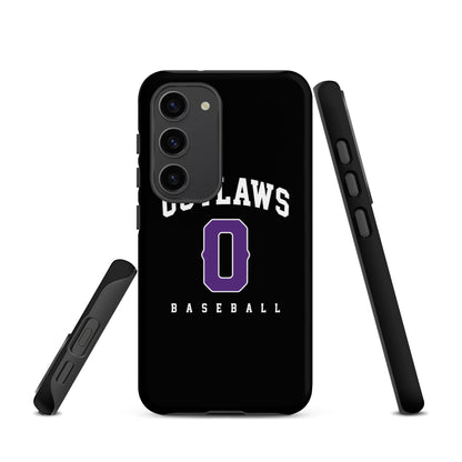 Tough Case for Samsung® | Carolina Outlaws Baseball | Atheltics Logo