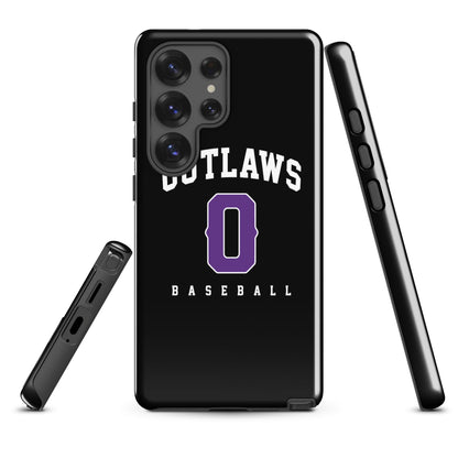 Tough Case for Samsung® | Carolina Outlaws Baseball | Atheltics Logo