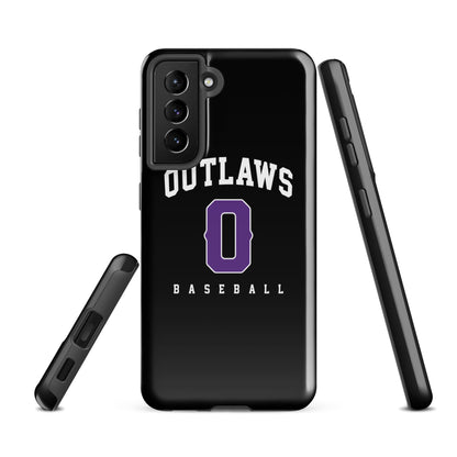 Tough Case for Samsung® | Carolina Outlaws Baseball | Atheltics Logo