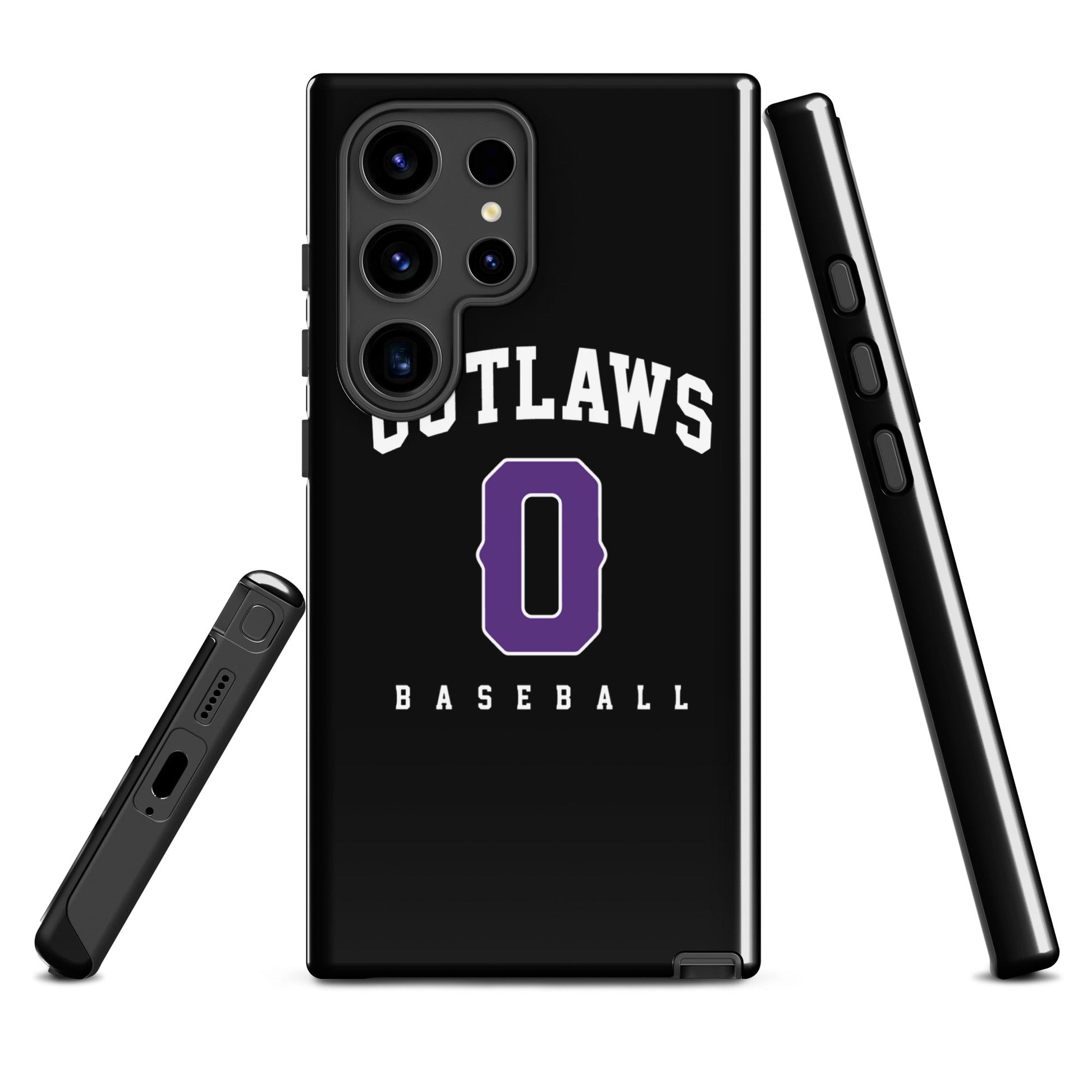 Tough Case for Samsung® | Carolina Outlaws Baseball | Atheltics Logo