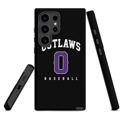 Tough Case for Samsung® | Carolina Outlaws Baseball | Atheltics Logo