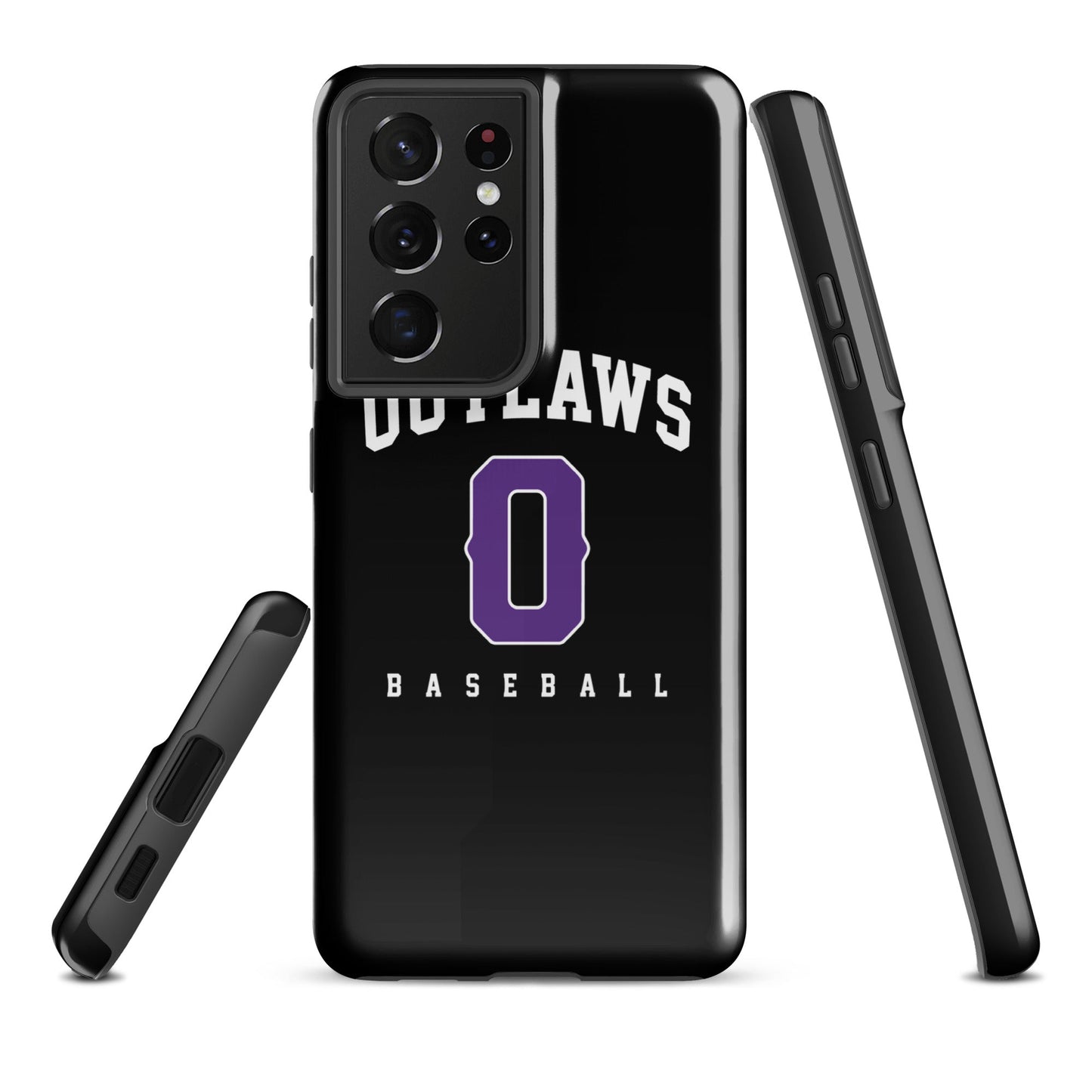 Tough Case for Samsung® | Carolina Outlaws Baseball | Atheltics Logo