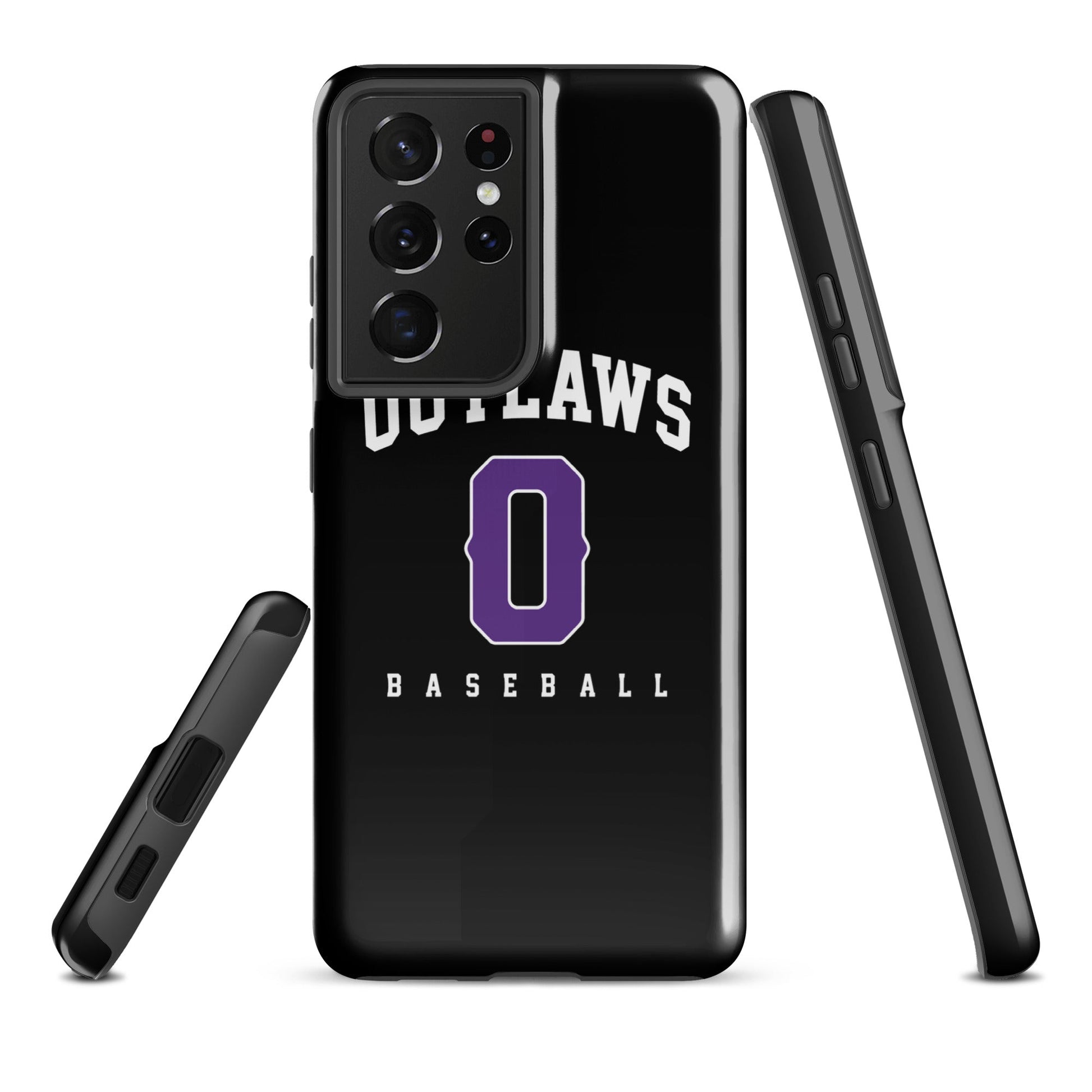 Tough Case for Samsung® | Carolina Outlaws Baseball | Atheltics Logo