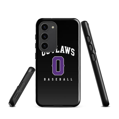 Tough Case for Samsung® | Carolina Outlaws Baseball | Atheltics Logo