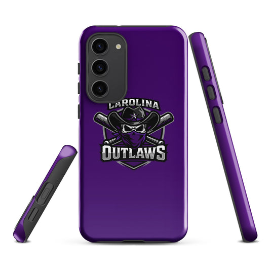 Tough Case for Samsung® | Carolina Outlaws Baseball | Shield Logo