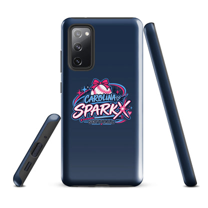 Tough Case for Samsung® | Carolina Sparkx | Crest Logo