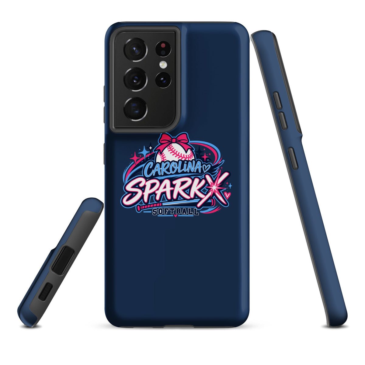 Tough Case for Samsung® | Carolina Sparkx | Crest Logo