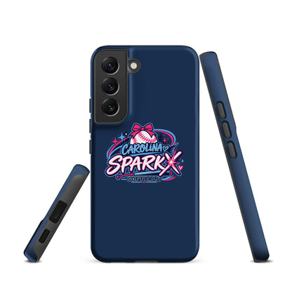 Tough Case for Samsung® | Carolina Sparkx | Crest Logo