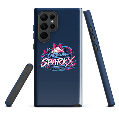 Tough Case for Samsung® | Carolina Sparkx | Crest Logo