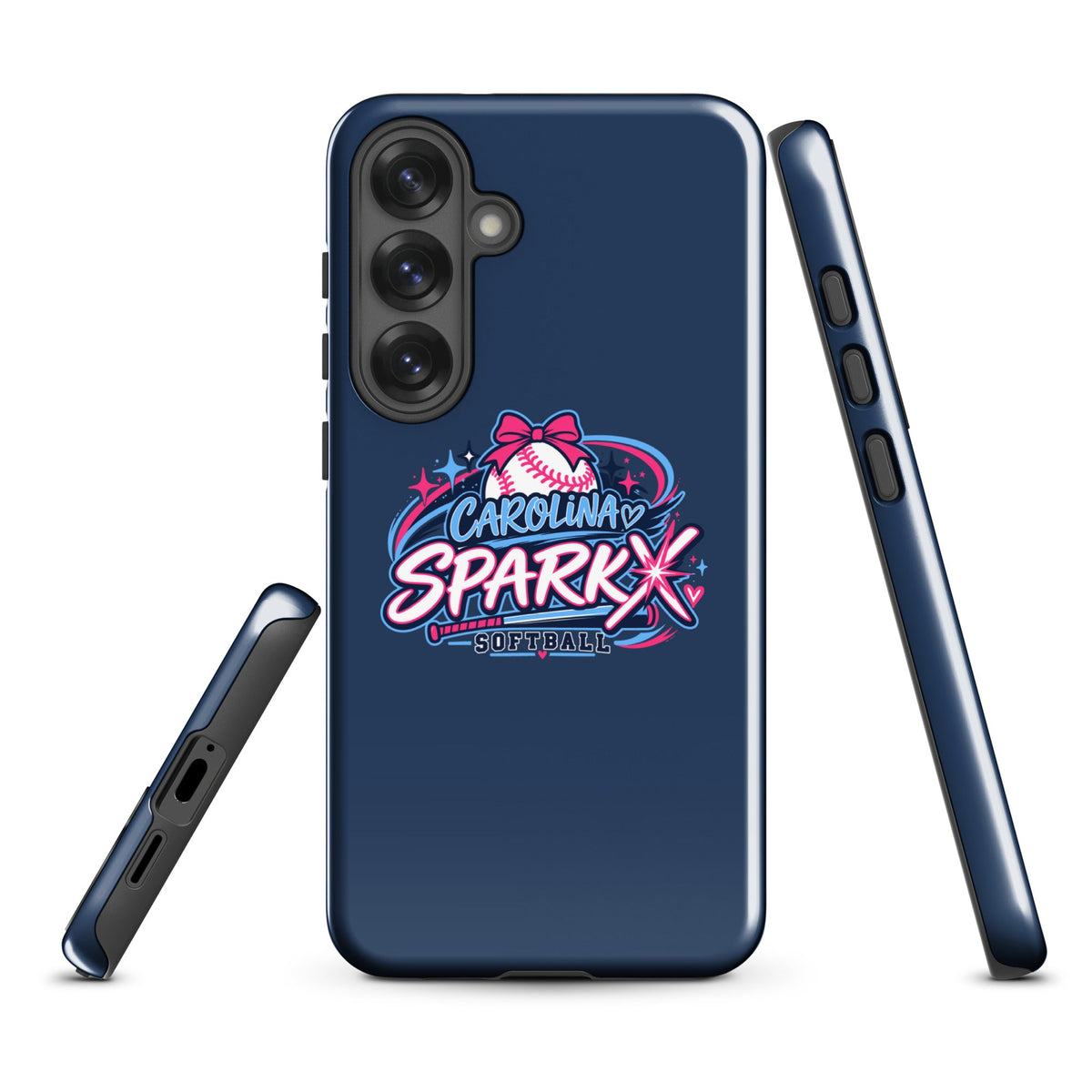 Tough Case for Samsung® | Carolina Sparkx | Crest Logo