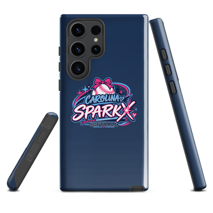 Tough Case for Samsung® | Carolina Sparkx | Crest Logo