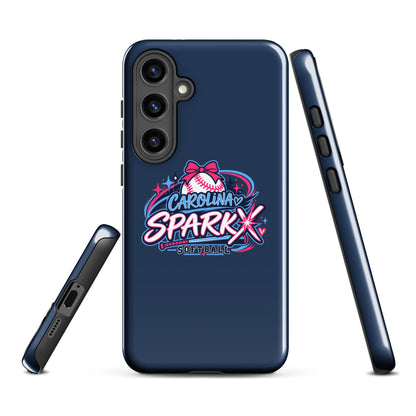 Tough Case for Samsung® | Carolina Sparkx | Crest Logo