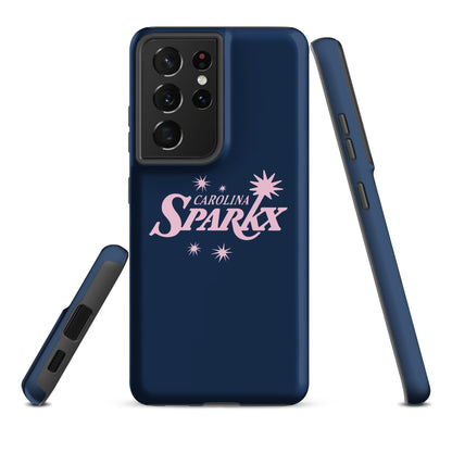 Tough Case for Samsung® | Carolina Sparkx | Modern Script Logo