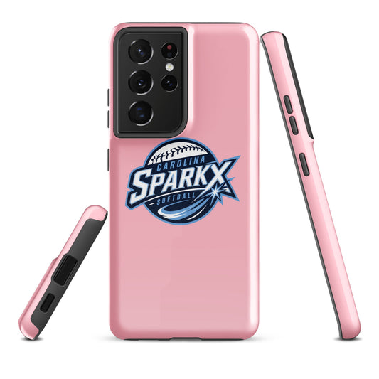 Tough Case for Samsung® | Carolina Sparkx | Vanguard Logo
