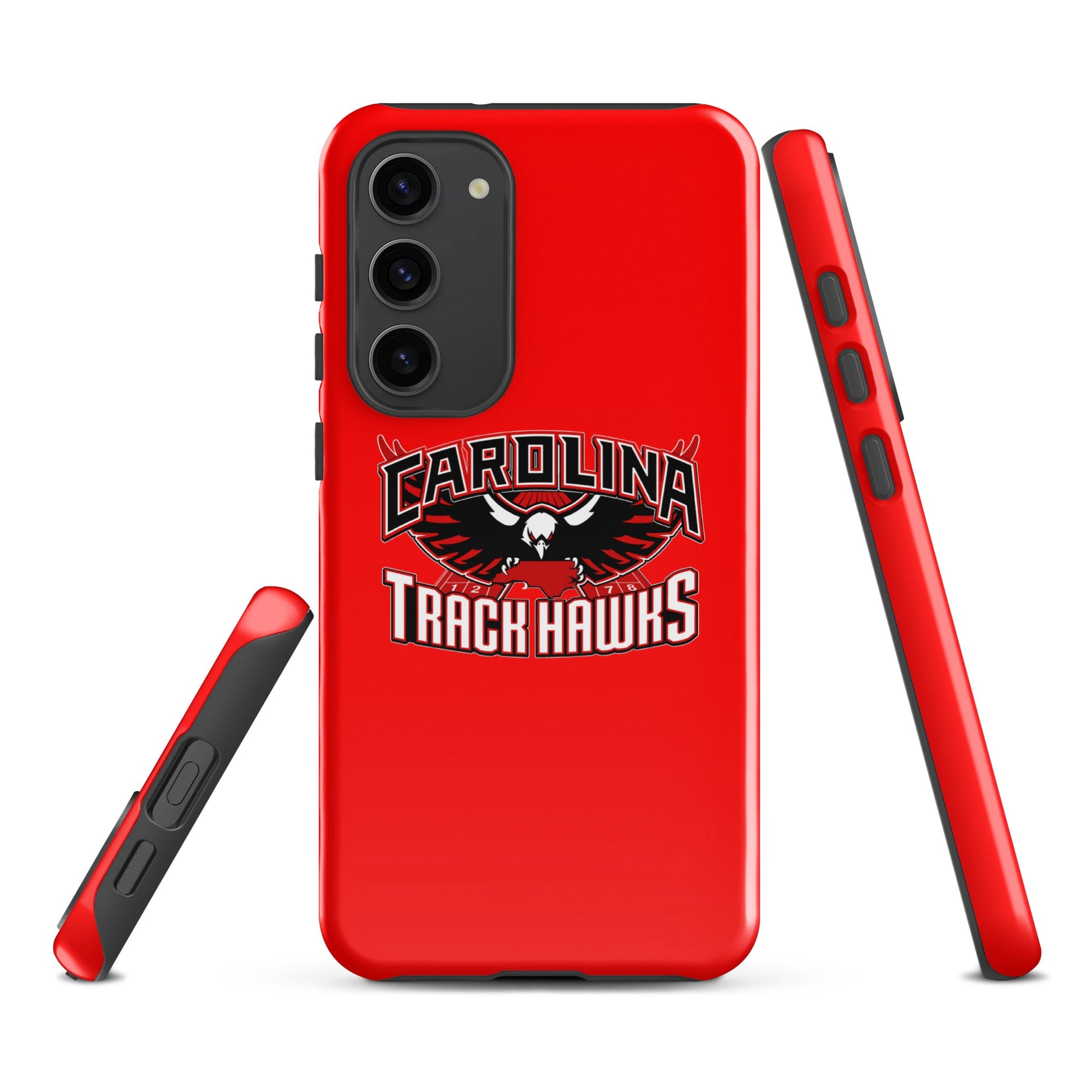 Tough Case for Samsung® | Carolina track Hawks | Emblem Logo