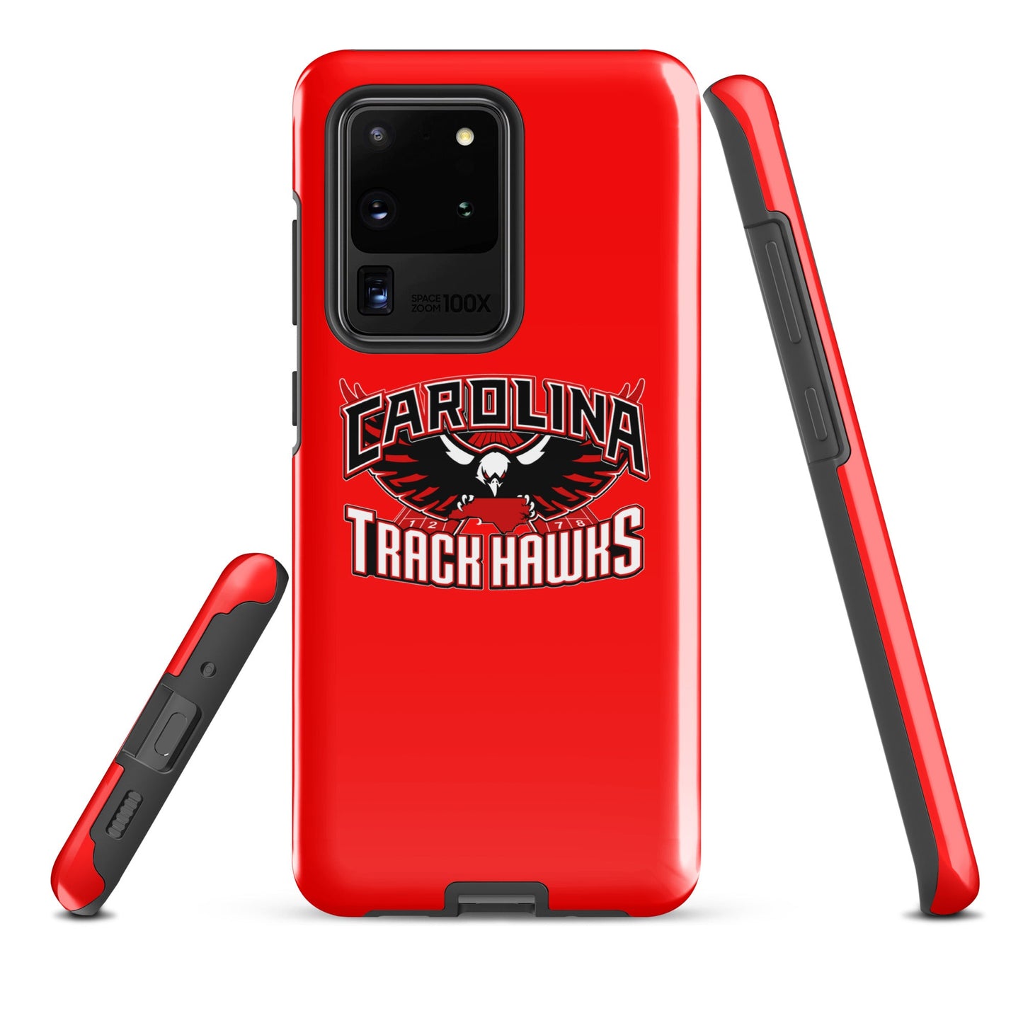 Tough Case for Samsung® | Carolina track Hawks | Emblem Logo