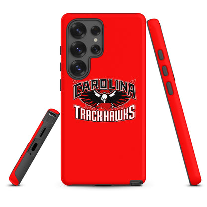 Tough Case for Samsung® | Carolina track Hawks | Emblem Logo