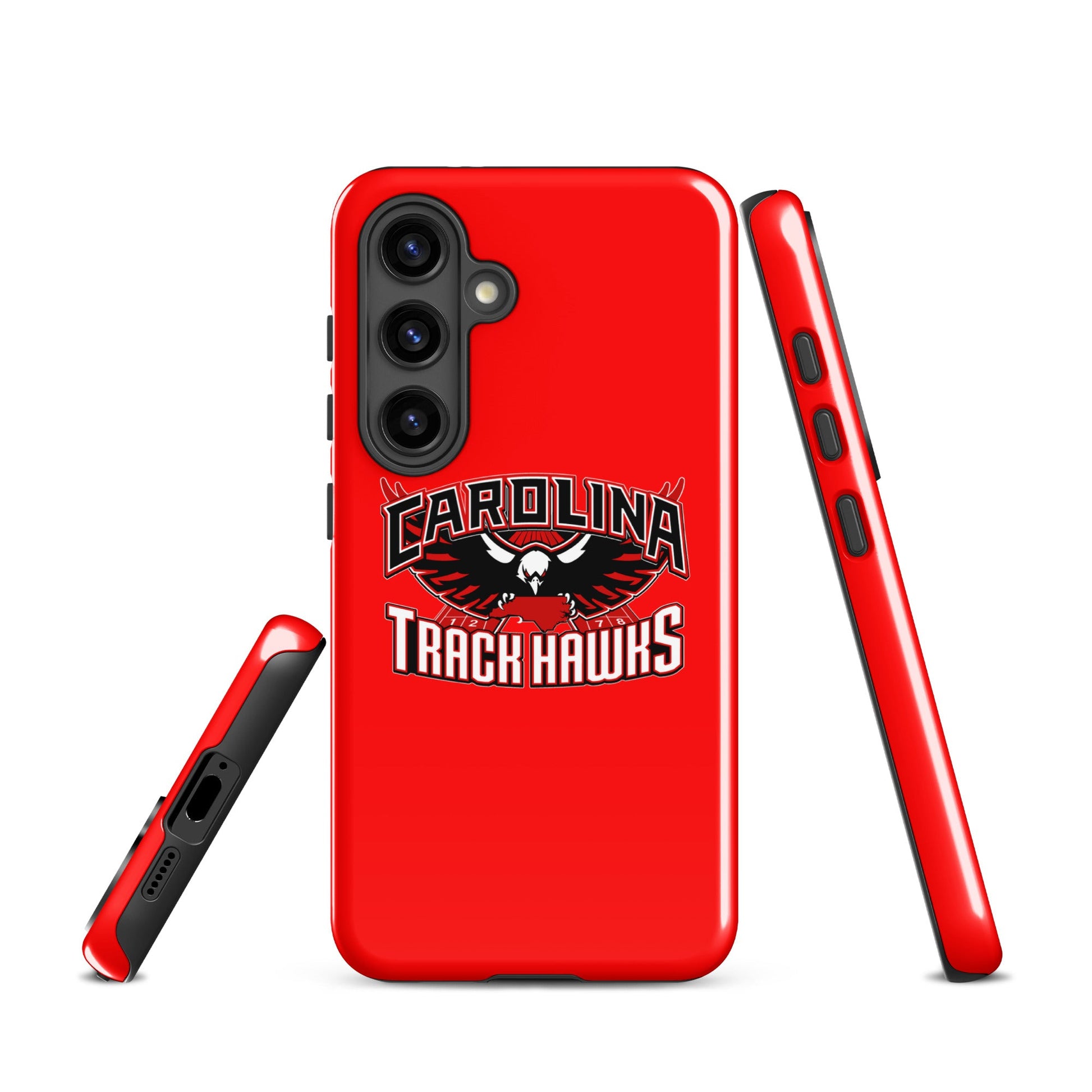 Tough Case for Samsung® | Carolina track Hawks | Emblem Logo