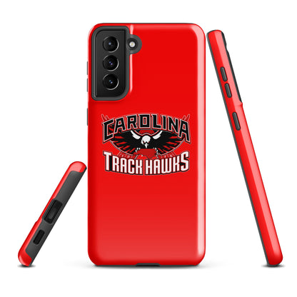 Tough Case for Samsung® | Carolina track Hawks | Emblem Logo