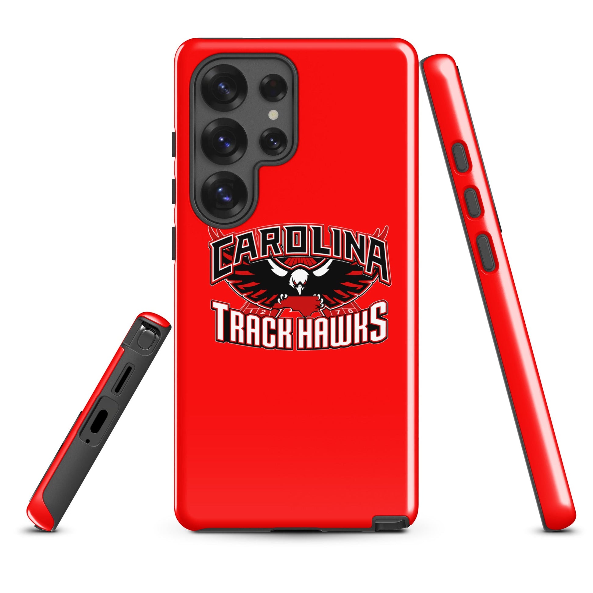 Tough Case for Samsung® | Carolina track Hawks | Emblem Logo