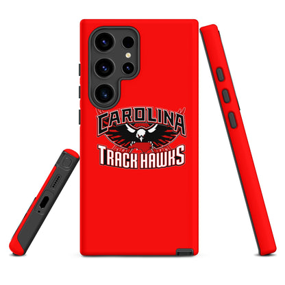 Tough Case for Samsung® | Carolina track Hawks | Emblem Logo