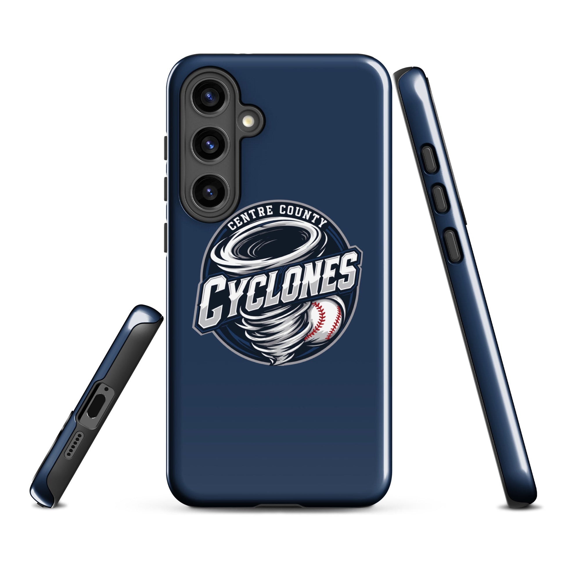 Tough Case for Samsung® | Centre County Cyclones | Badge Logo
