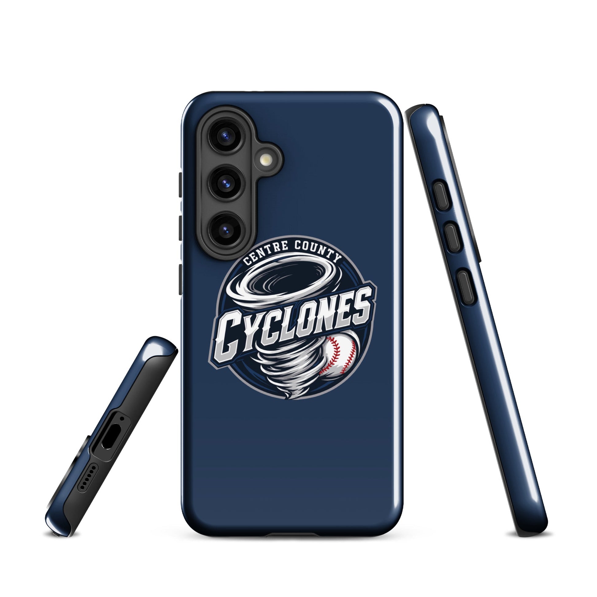 Tough Case for Samsung® | Centre County Cyclones | Badge Logo