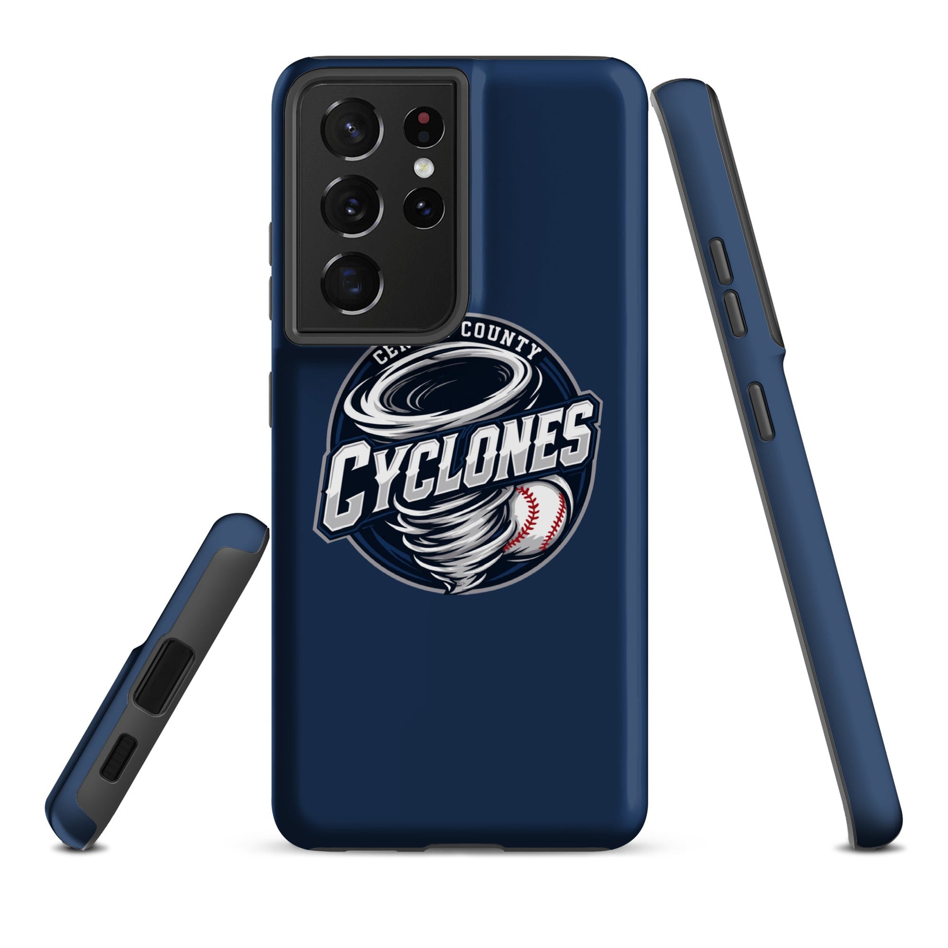 Tough Case for Samsung® | Centre County Cyclones | Badge Logo