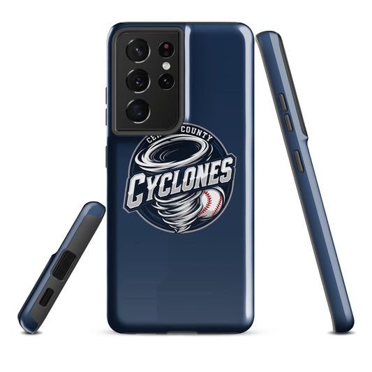 Tough Case for Samsung® | Centre County Cyclones | Badge Logo
