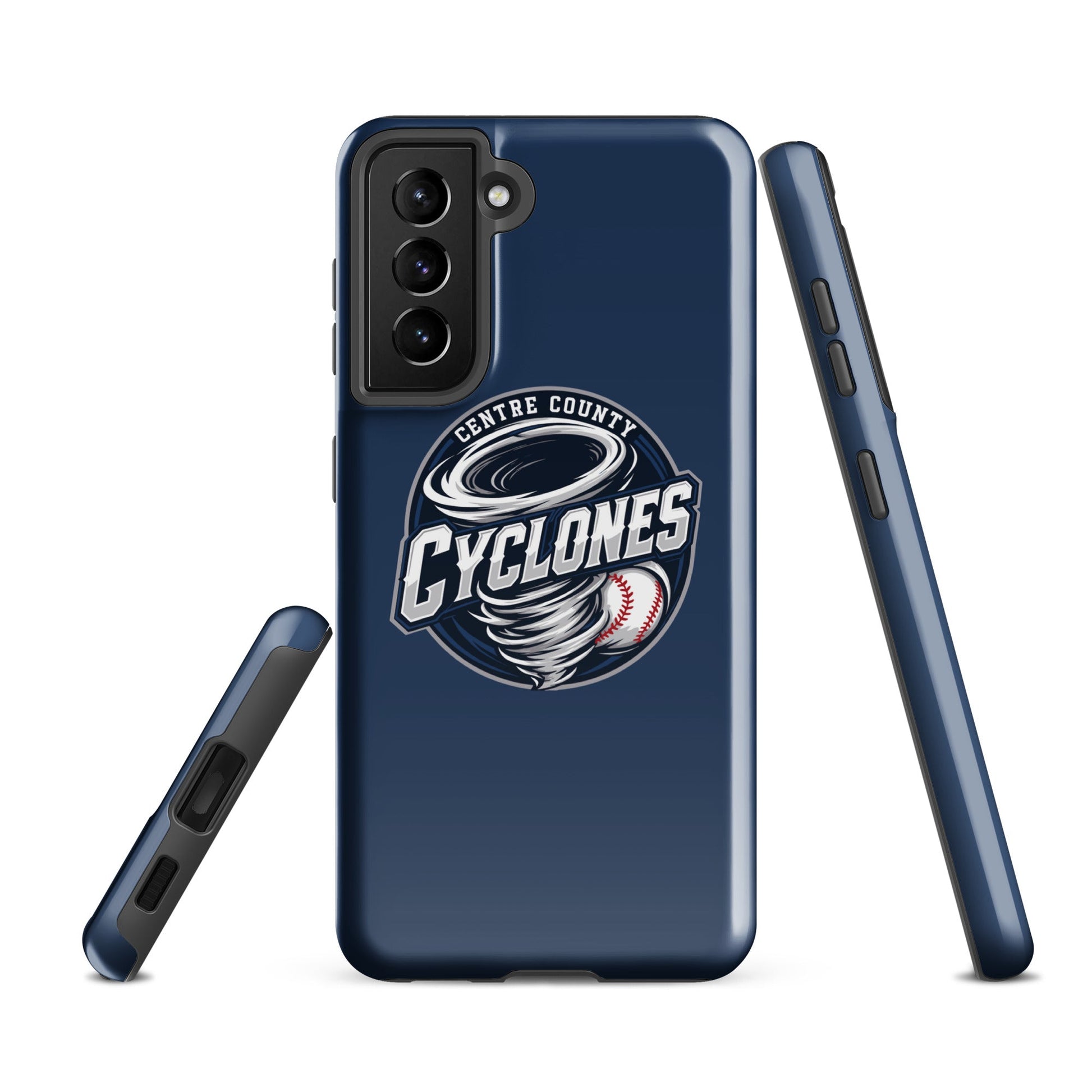 Tough Case for Samsung® | Centre County Cyclones | Badge Logo