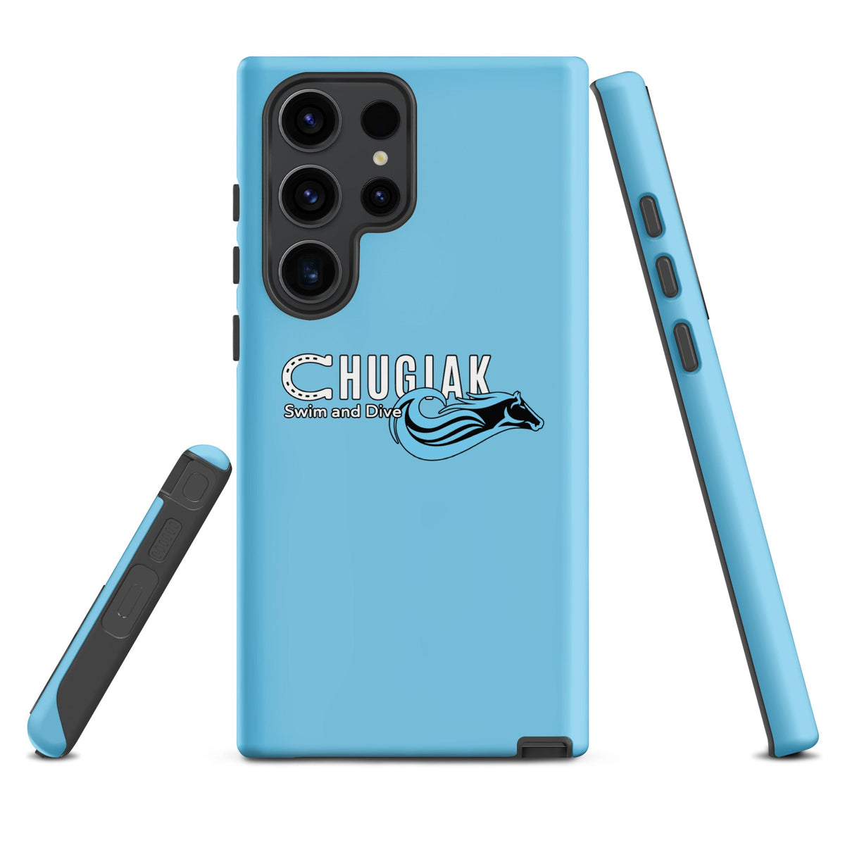 Tough Case for Samsung® | Chugiak Mustang Swim & Dive | Emblem Logo