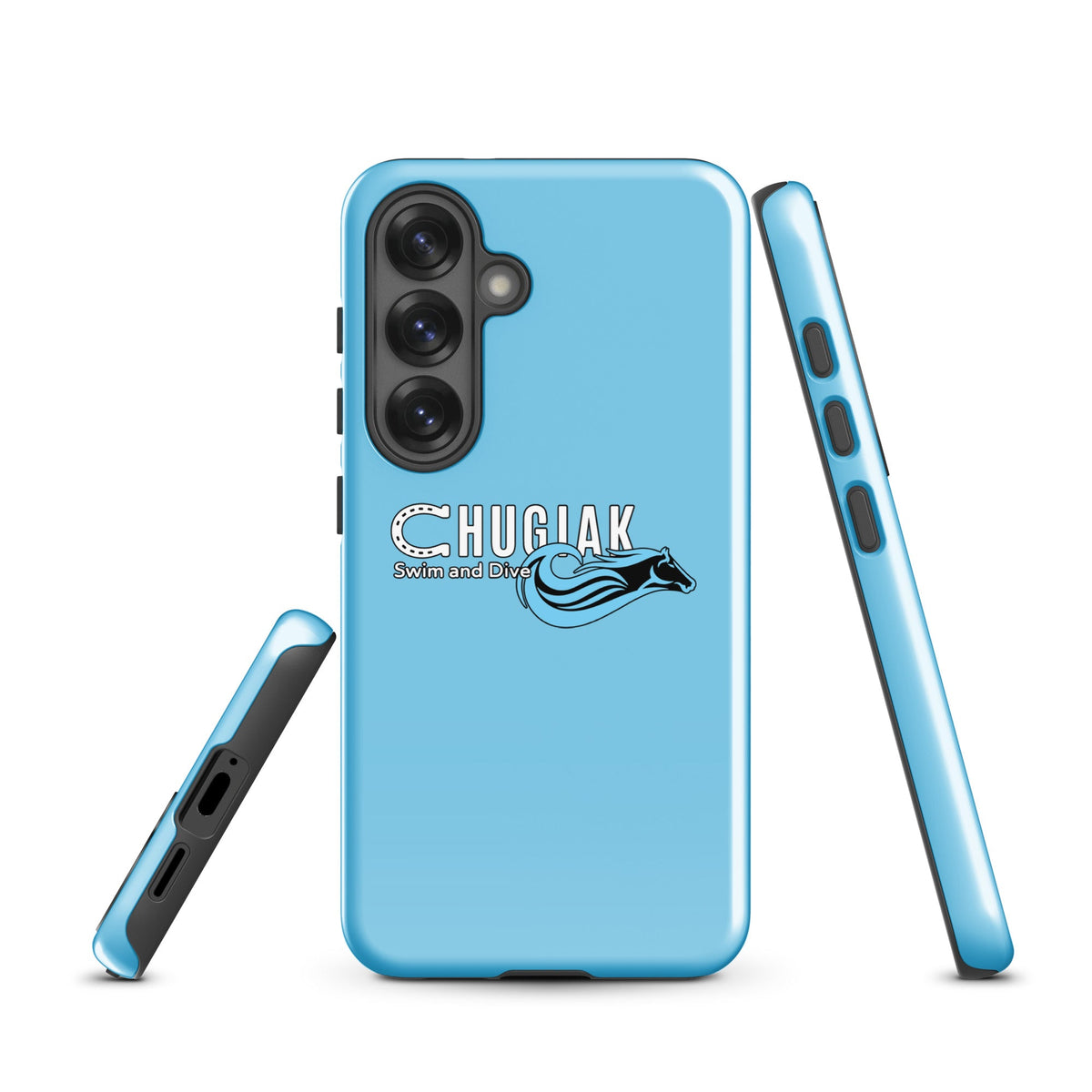 Tough Case for Samsung® | Chugiak Mustang Swim & Dive | Emblem Logo