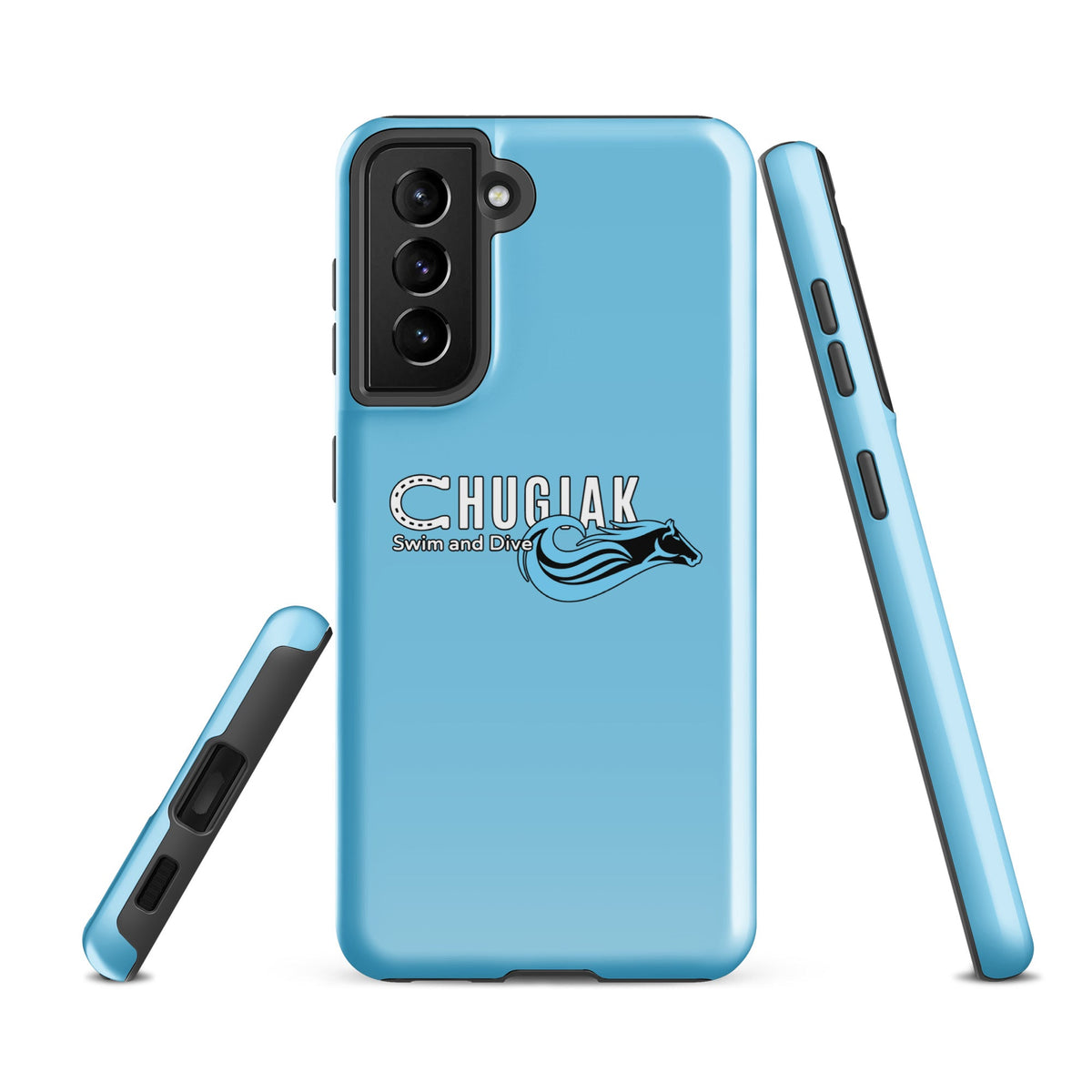 Tough Case for Samsung® | Chugiak Mustang Swim & Dive | Emblem Logo
