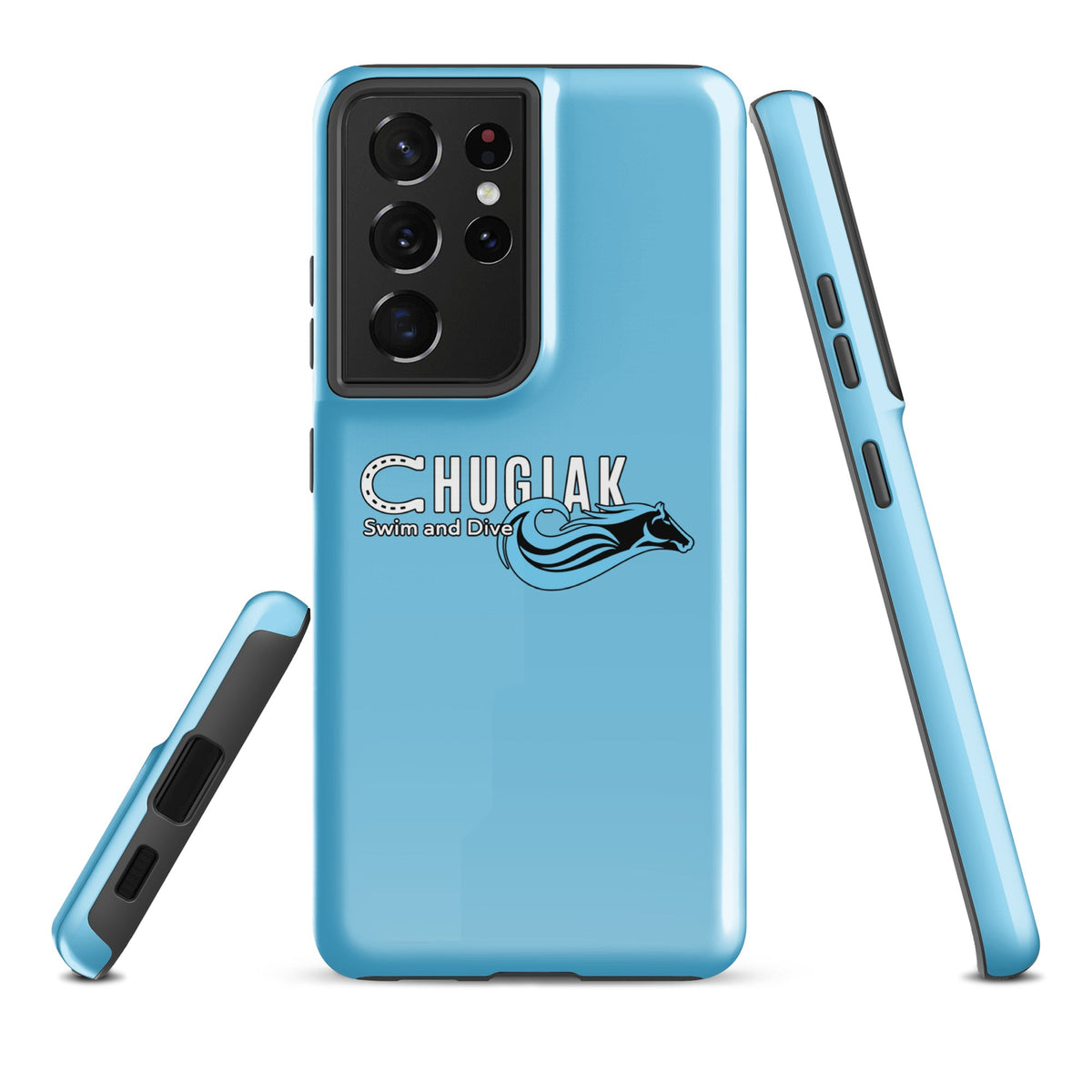 Tough Case for Samsung® | Chugiak Mustang Swim & Dive | Emblem Logo