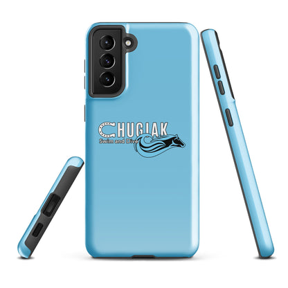 Tough Case for Samsung® | Chugiak Mustang Swim & Dive | Emblem Logo