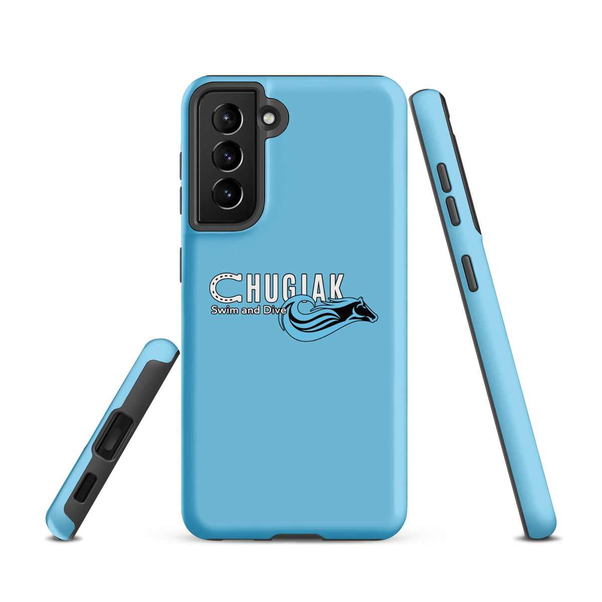 Tough Case for Samsung® | Chugiak Mustang Swim & Dive | Emblem Logo