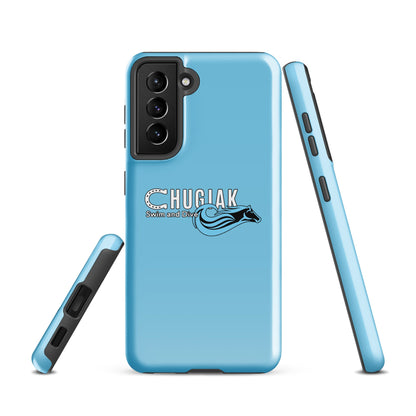 Tough Case for Samsung® | Chugiak Mustang Swim & Dive | Emblem Logo