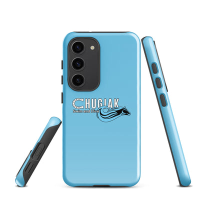 Tough Case for Samsung® | Chugiak Mustang Swim & Dive | Emblem Logo