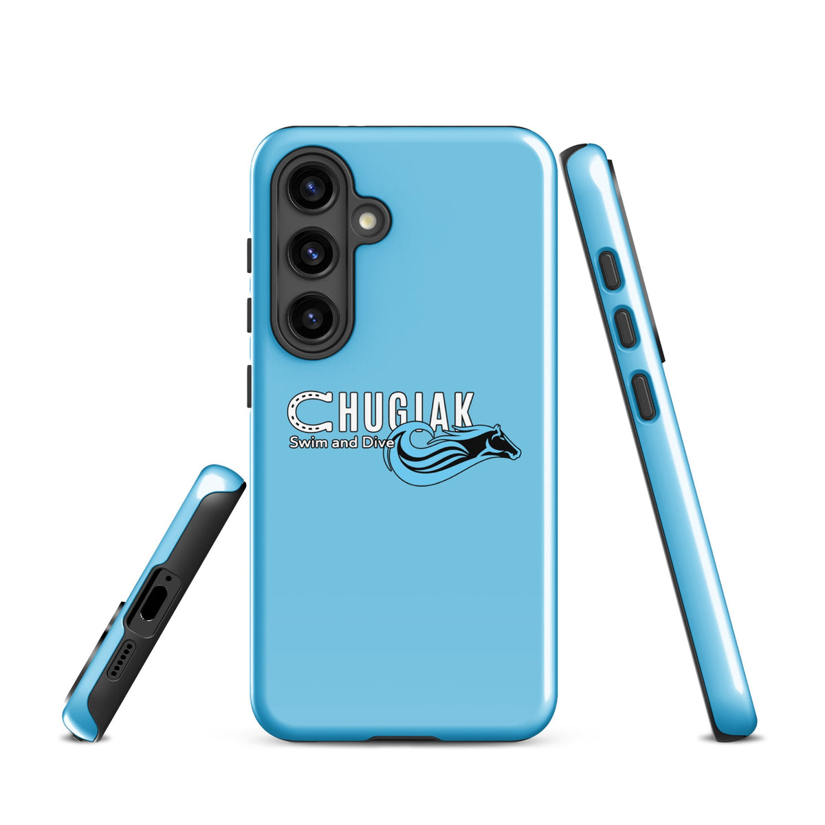 Tough Case for Samsung® | Chugiak Mustang Swim & Dive | Emblem Logo