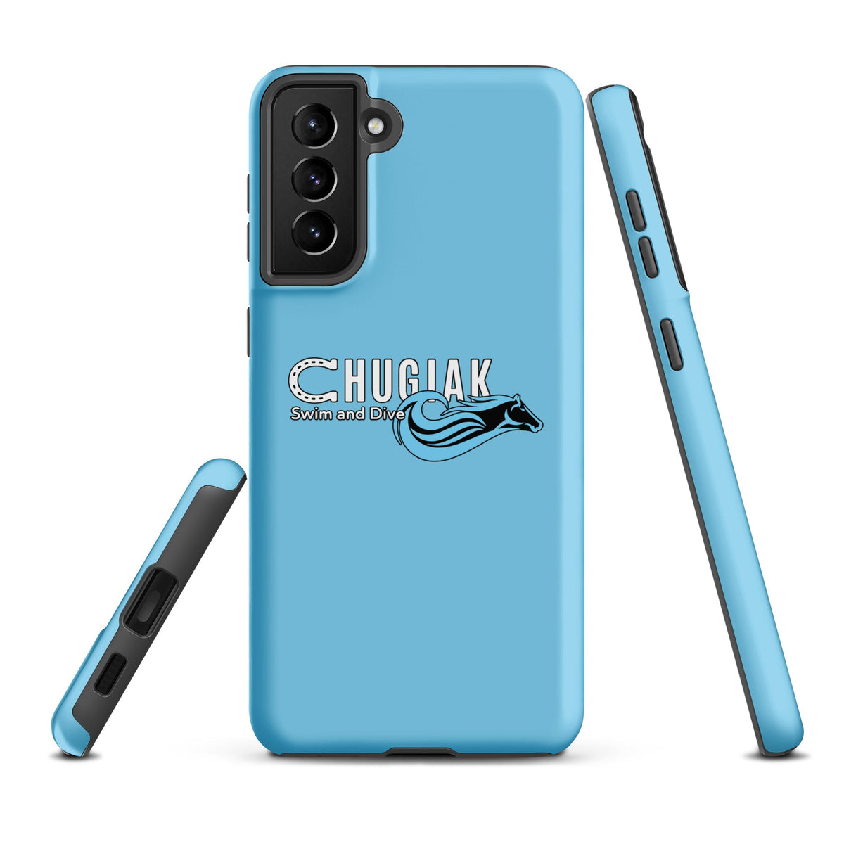 Tough Case for Samsung® | Chugiak Mustang Swim & Dive | Emblem Logo