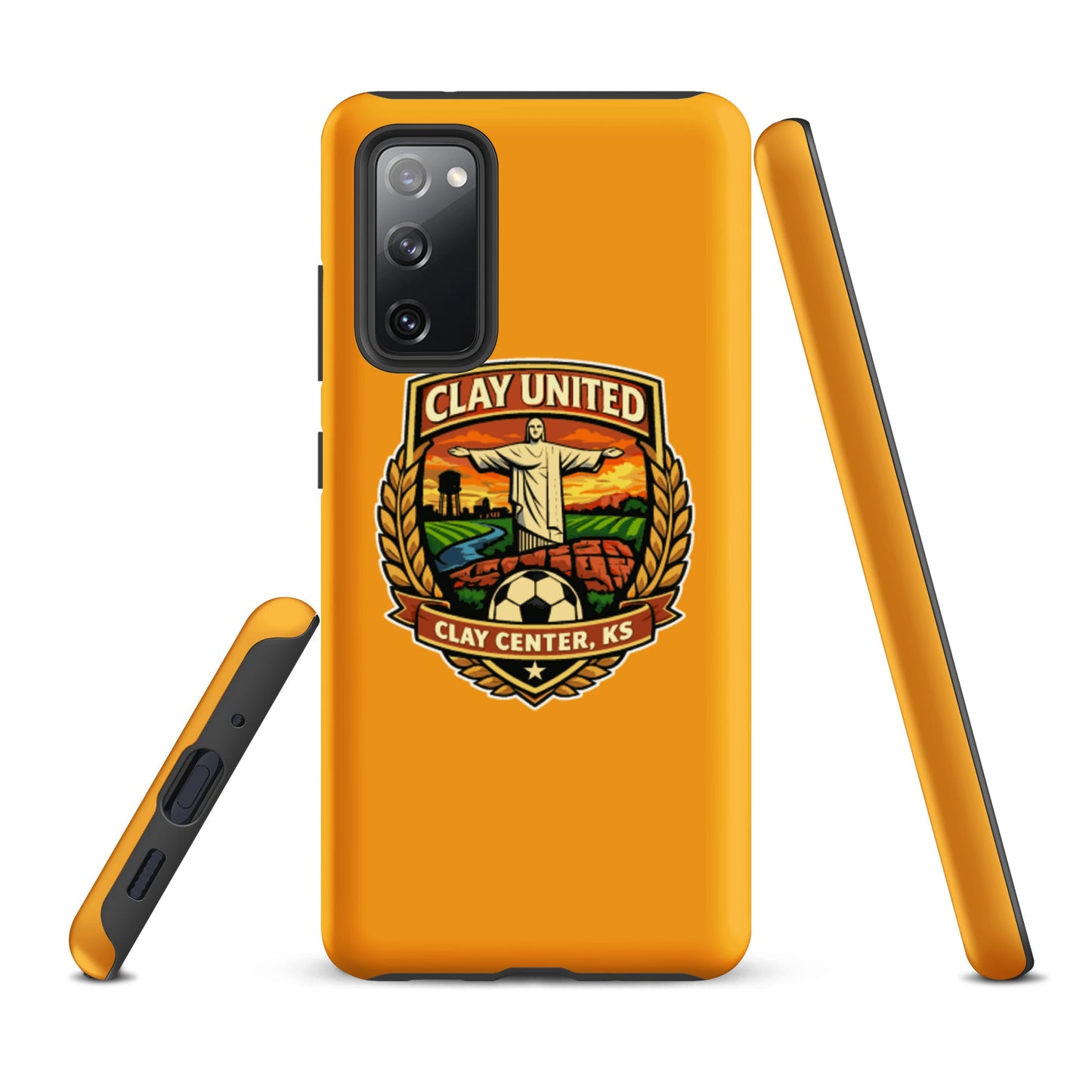 Tough Case for Samsung® | Clay United | Crest Logo
