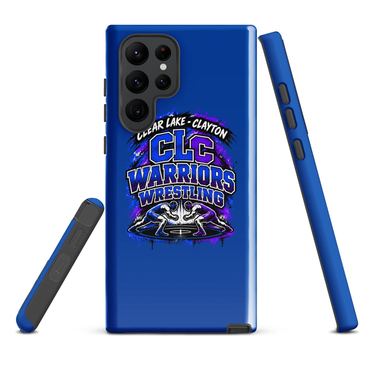 Tough Case for Samsung® | Clear Lake - Clayton Wrestling | Apex Logo