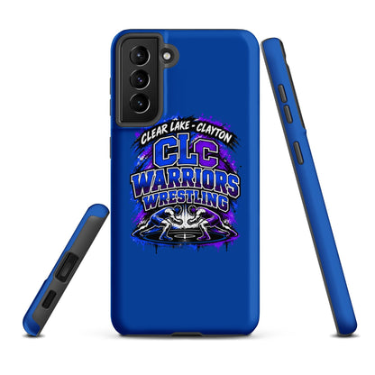 Tough Case for Samsung® | Clear Lake - Clayton Wrestling | Apex Logo