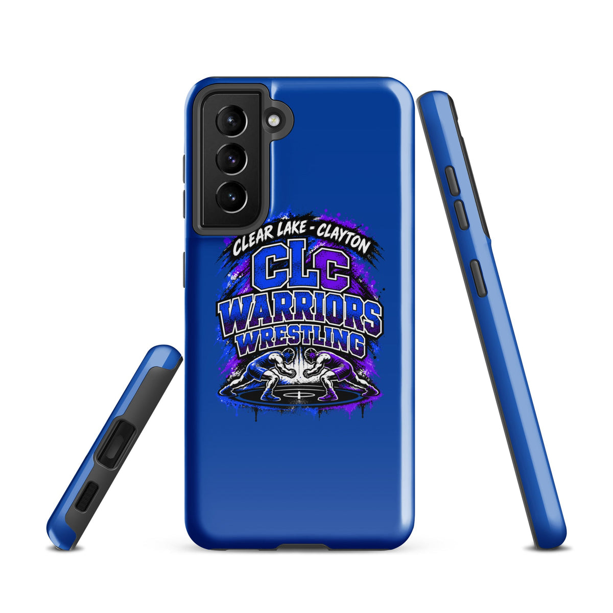 Tough Case for Samsung® | Clear Lake - Clayton Wrestling | Apex Logo