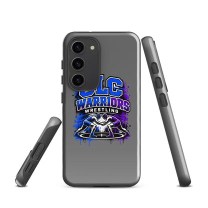 Tough Case for Samsung® | Clear Lake - Clayton Wrestling | Emblem Logo
