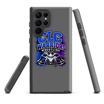 Tough Case for Samsung® | Clear Lake - Clayton Wrestling | Emblem Logo