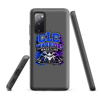 Tough Case for Samsung® | Clear Lake - Clayton Wrestling | Emblem Logo