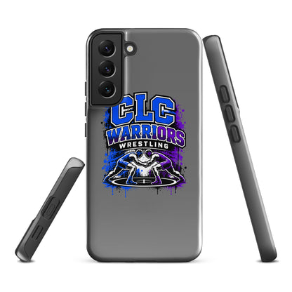 Tough Case for Samsung® | Clear Lake - Clayton Wrestling | Emblem Logo